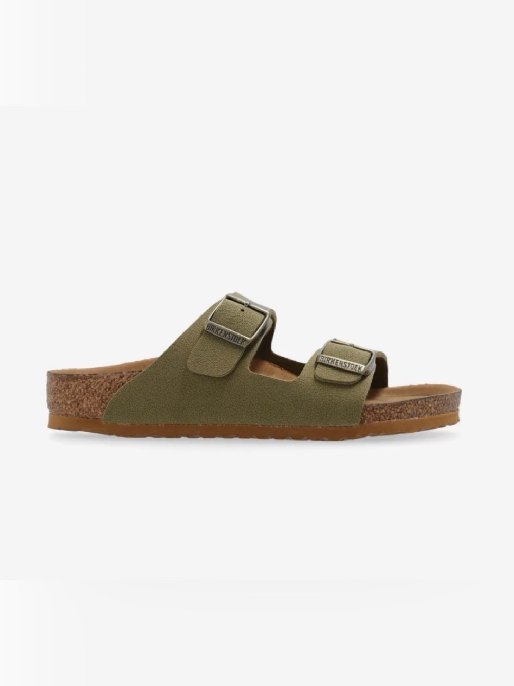 Birkenstock Arizona $159 Green Suede Kids sandals Sz 27/ US 9 EUC